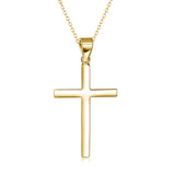 Sterling Silver Cross Pendant Necklace Jewelry Gifts for Women Men