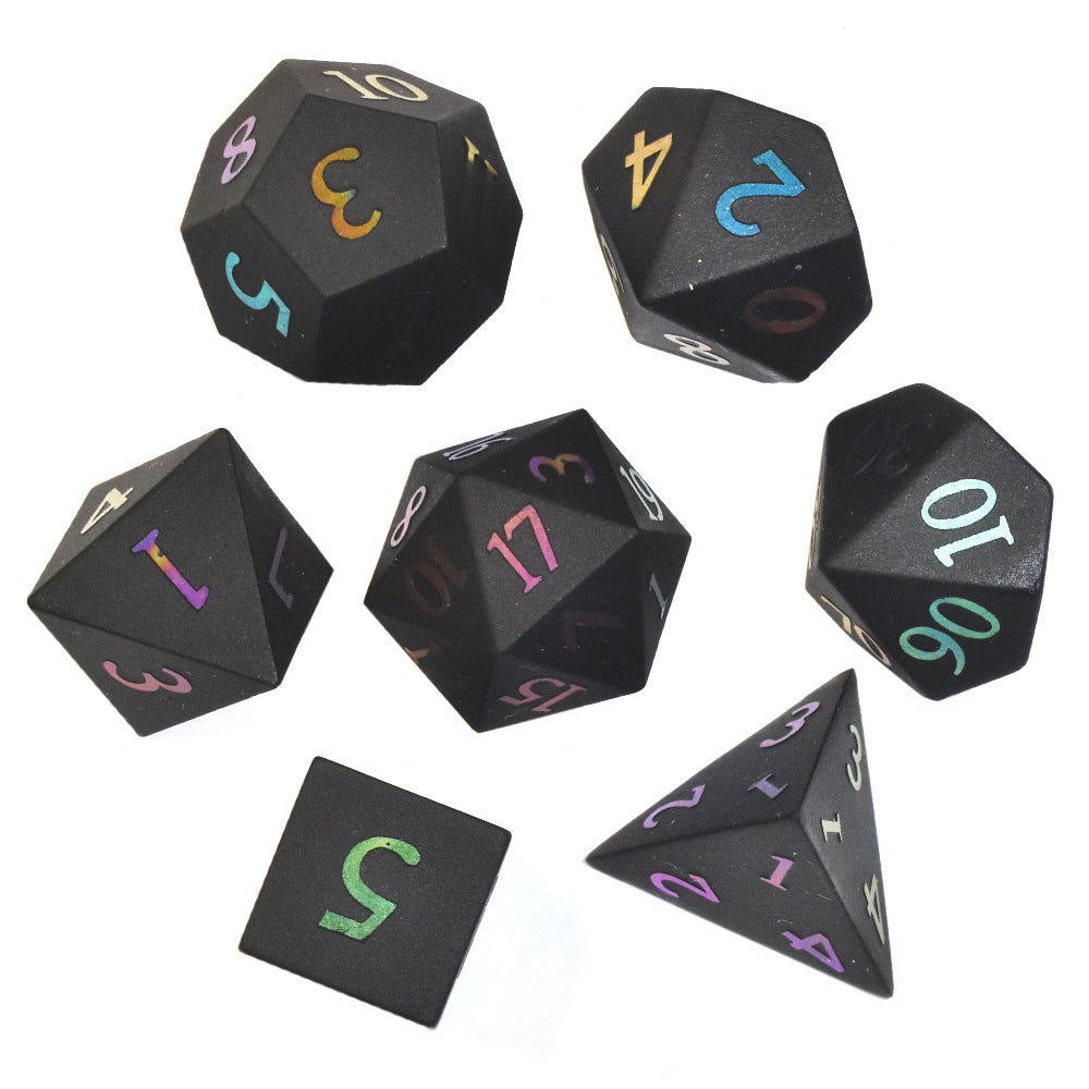 Dice Board Game Casual Game Multi-sided Digital Sieve Seven Tablets Suit