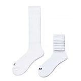 D. M solid color sports men's stockings