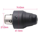Quick change chuck connector of electric drill