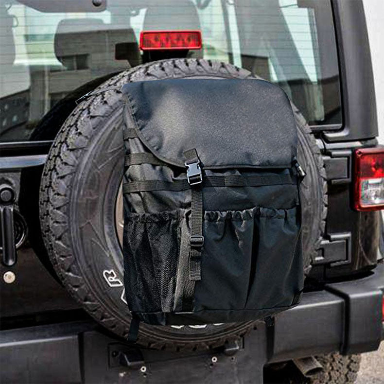 Off-road Vehicle Garbage Bag SUV Spare Tire Storage