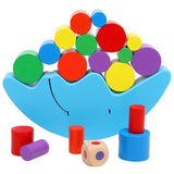 Wooden Cartoon Owl Balance Early Education for Intelligence Game