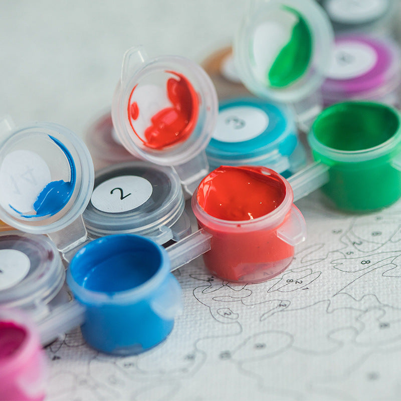 Coloring Drawing DIY Digital Oil Painting