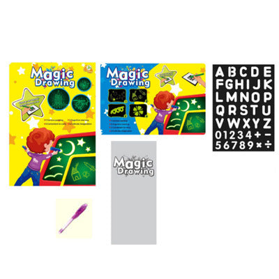 Бозичаҳои таълимӣ Pad Drawing 3D Magic 8 Effects Light Board Sketchpad