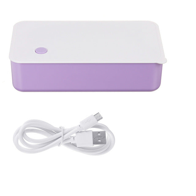 Cell phone sterilization box