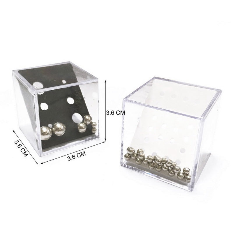Maze puzzle balance game box
