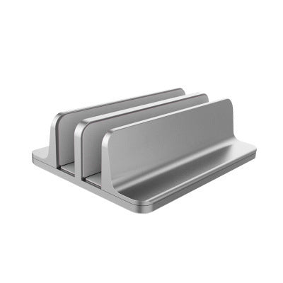 Double storage vertical computer aluminum alloy bracket