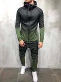Men's Casual And Comfortable Suit Sports Style Gradient