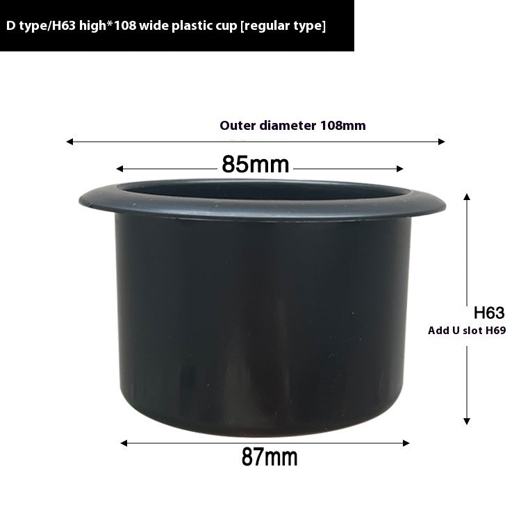 Stainless Steel Cup Saucer RV Modification Accessories