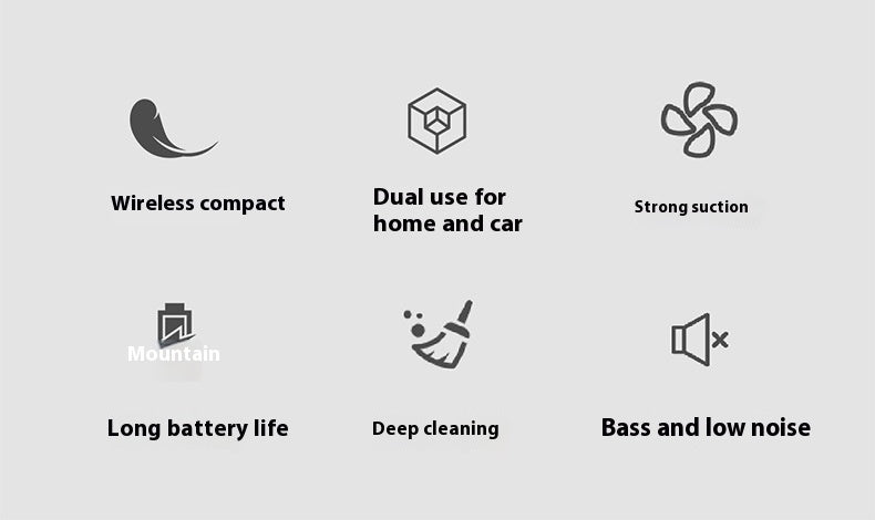 Vacuum Cleaner Household Hand-held Vacuum Cleaner Suction And Mop All-in-one Machine