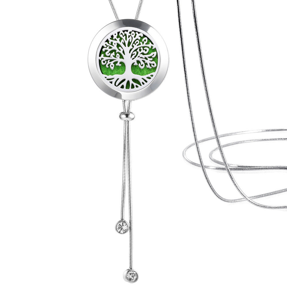 Stainless steel aroma pendant