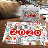 Puzzle paper puzzles Christmas puzzles home family parent-child interaction