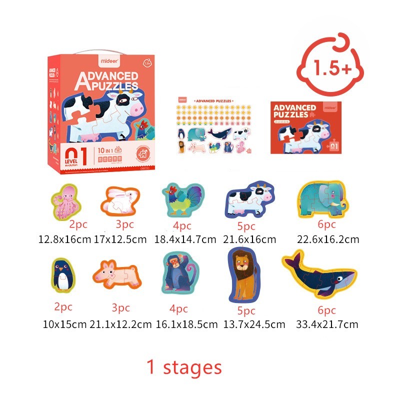 Early childhood puzzle advanced puzzle