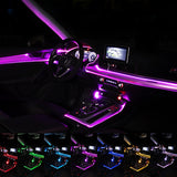 Car Fiber Optic Ambient Light Modified Car Interior Cool Light APP Rhythm Light