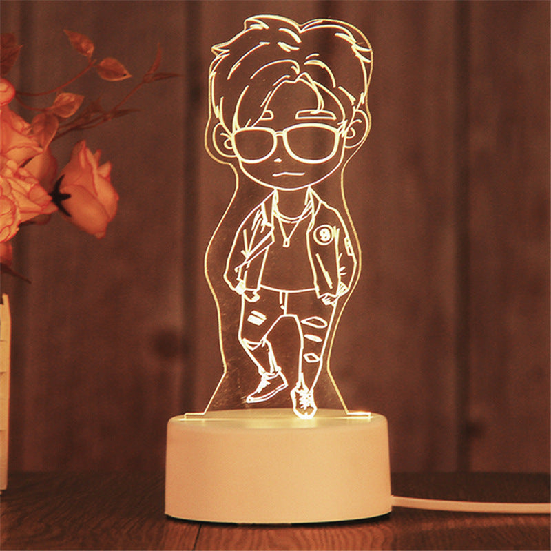 Creative 3d night light