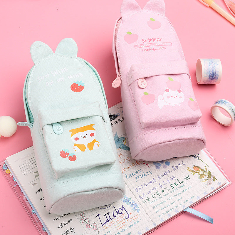 Lovely large capacity stationery bag