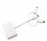 Three-in-one card reader