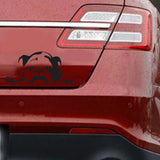 Bulldog scratch-resistant car stickers