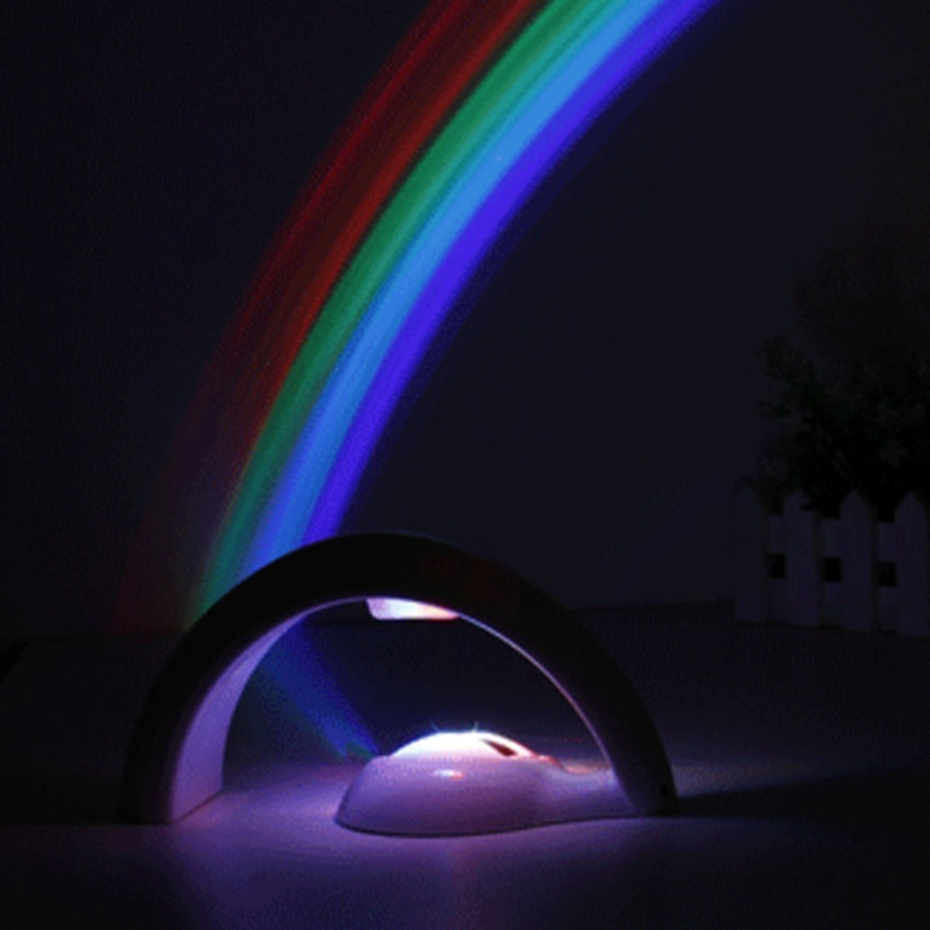 Навгонии LED ошиқона Осмон рангинкамон рангин Дурнамои Night Light