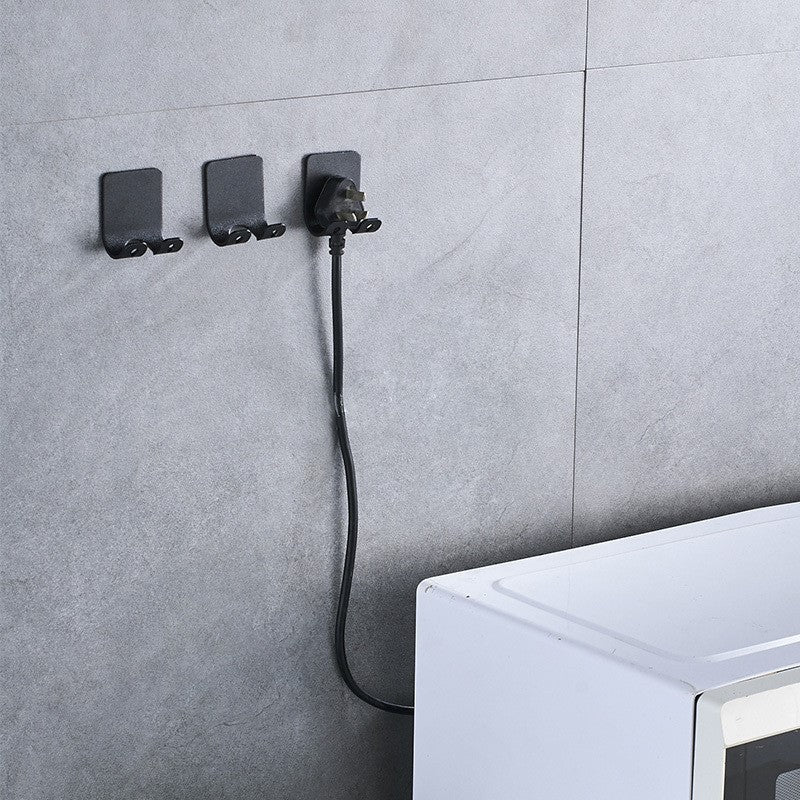 Hook plug hook socket power cord plug storage rack