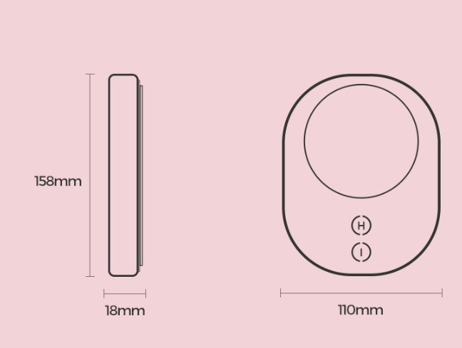 Heating coaster  Heating Cup Mat