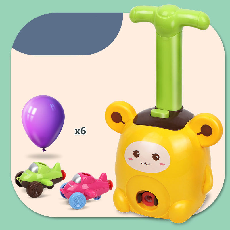 Pneumatic balloon car