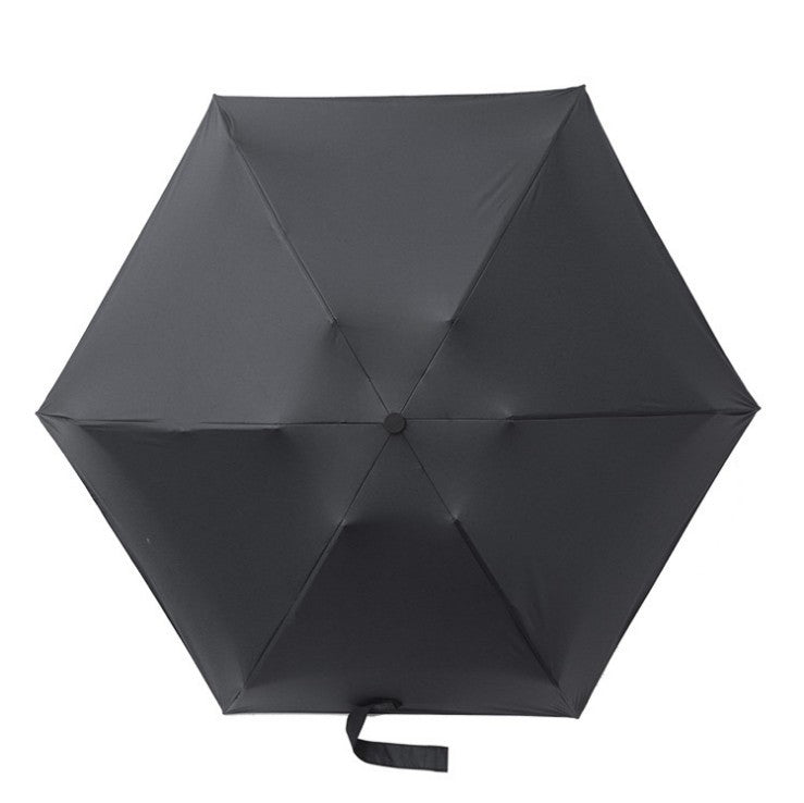 Capsule Umbrella 50 Off Black Rubber Umbrella Ultra-light Mini Pocket Sun Protection Umbrella Sun Umbrella