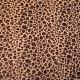 Short Plush Animal Print Fabric