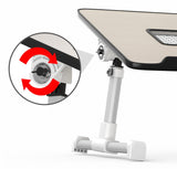 Adjustable Laptop Desk Stand Foldable Notebook Laptop Bed Table Can be Lifted Standing