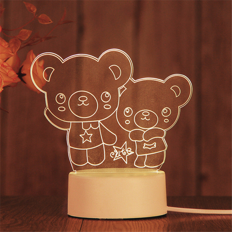 Creative 3d night light