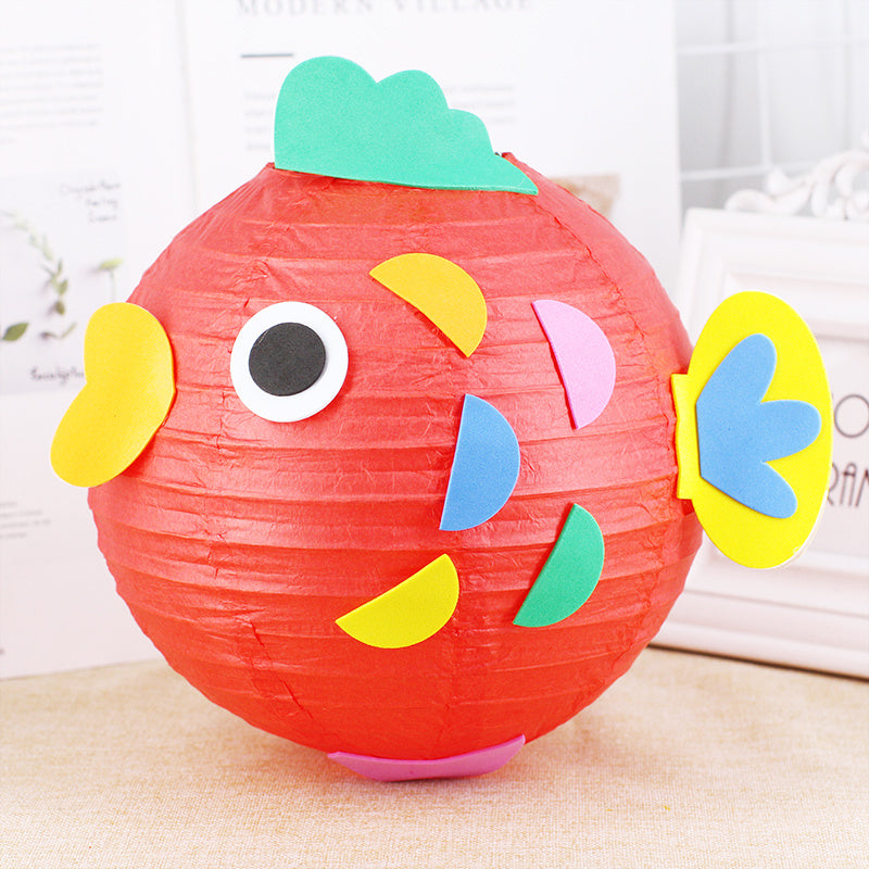 Handmade lantern making diy materials