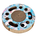 Corrugated cat scratcher