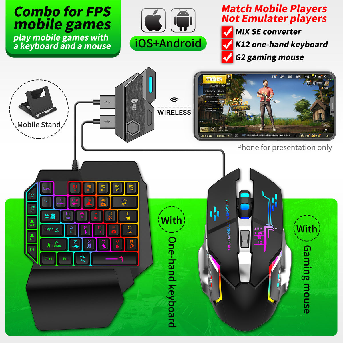 Mobile Game King Seat Automatic Intelligent Pressure Gun Peripheral