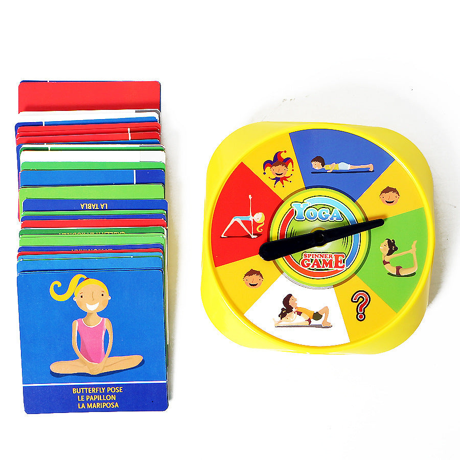 Parent-child interactive board game sports card game