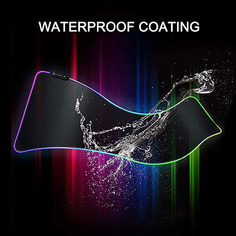 Led super large shiny mouse pad