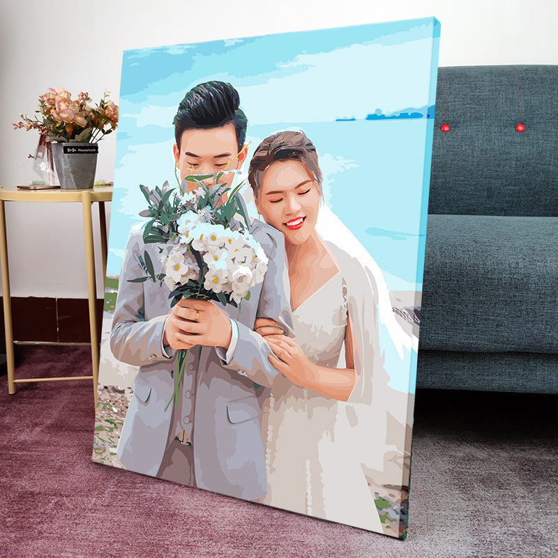 Digital Oil Painting Custom Coloring Custom Oil Painting Coloring Painting Batch