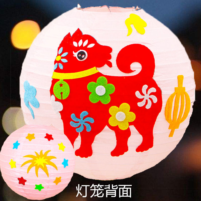 Handmade lantern making diy materials
