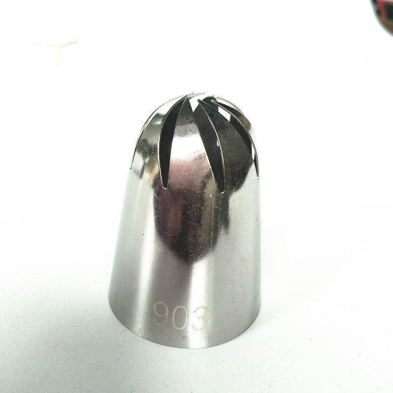 Stainless steel seamless decorating mouth