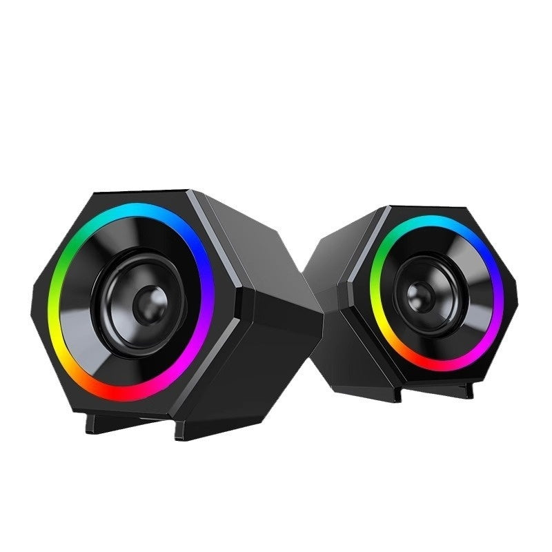 Computer Audio Desktop Computers And Laptop Home Mini Speaker Wired Subwoofer Speaker High Sound Quality