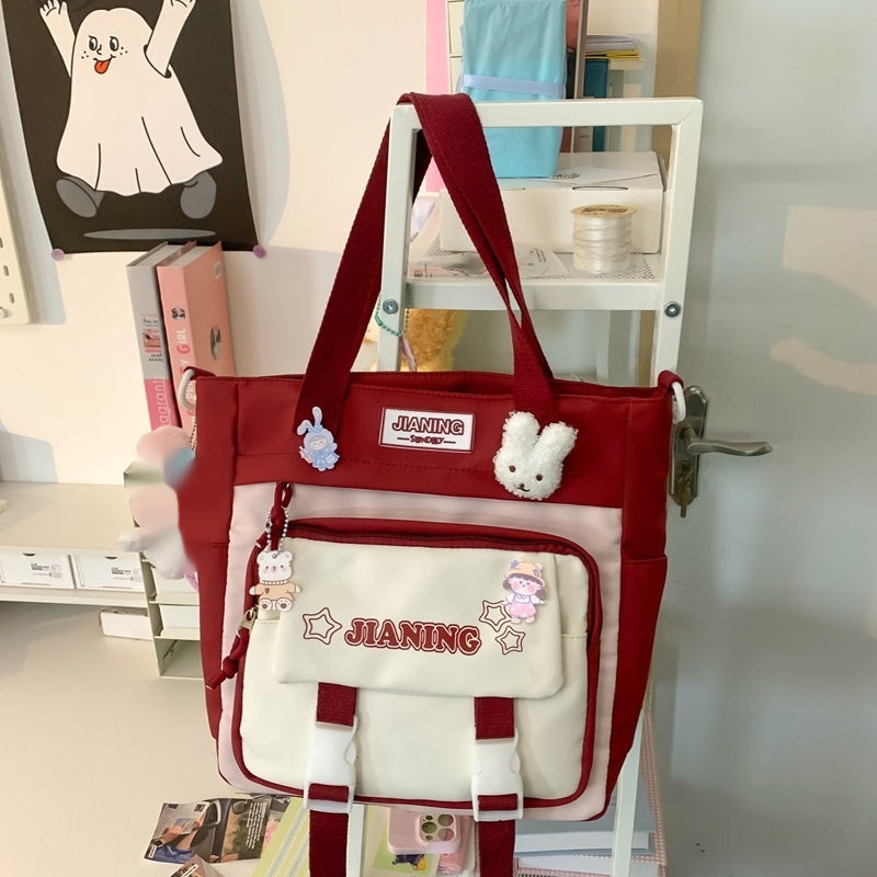 Korean Style Junior's Schoolbag Large Capacity Cute Elementary School Studebt Backpack