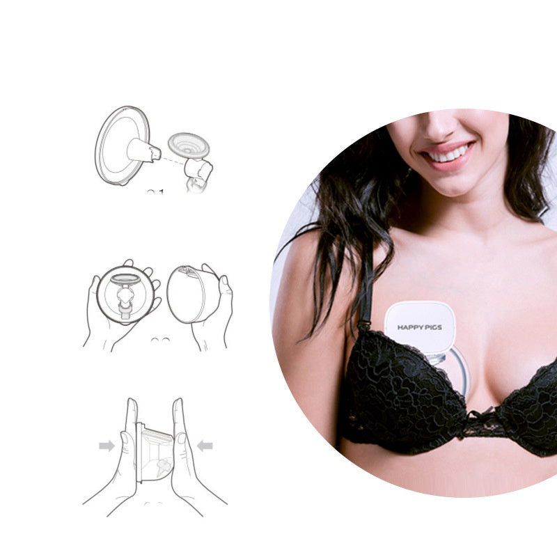 Wearable Electric Хомӯш Cordless сина насоси Ноаён Ширдиши
