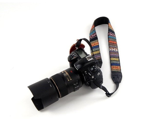 Retro Ethnic Style Camera Photography Hanging Neck Strap