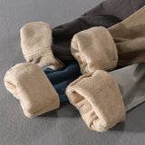 Рубашка из хлопкового вельвета с длинными рукавами, толстая теплая