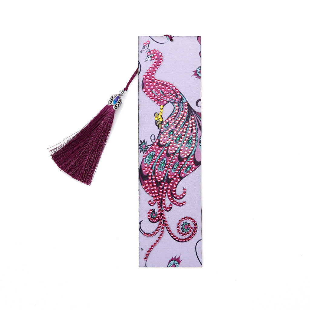Bookmark diamond craft painting pendant