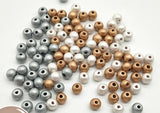 Wood Beads Round Loose Spacer For Jewelry Making DIY