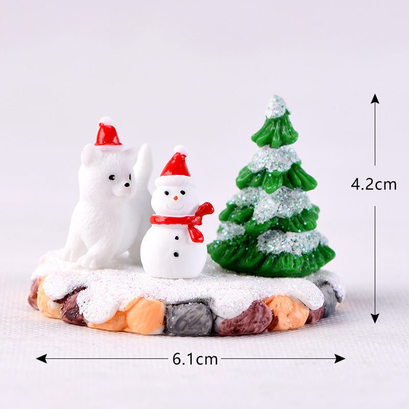 Micro Landscape Resin Craft Ornament Animal