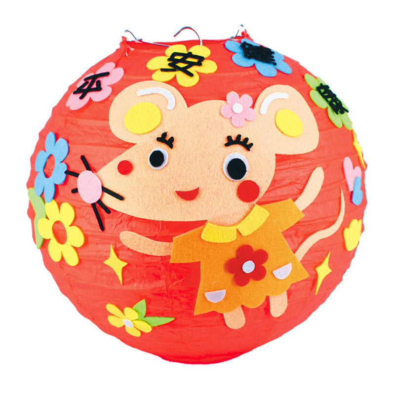 Handmade lantern making diy materials