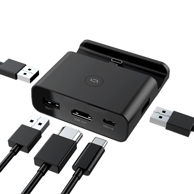 Video Converter Adapter Ns Portable Type-C Charging Base