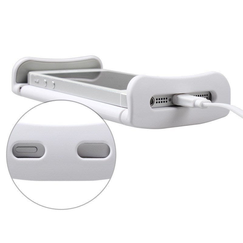Aluminum alloy plastic cell phone holder