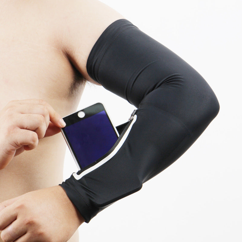 Mobile Phone Stretch Arm Bag Running Riding Sunscreen Armband Wrist Bag Cell Phone Bag Armband Outdoor Running
